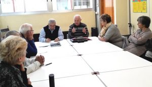 VISITA HOGARES DE MAYORES IASS SABIÑANIGO Y JACA